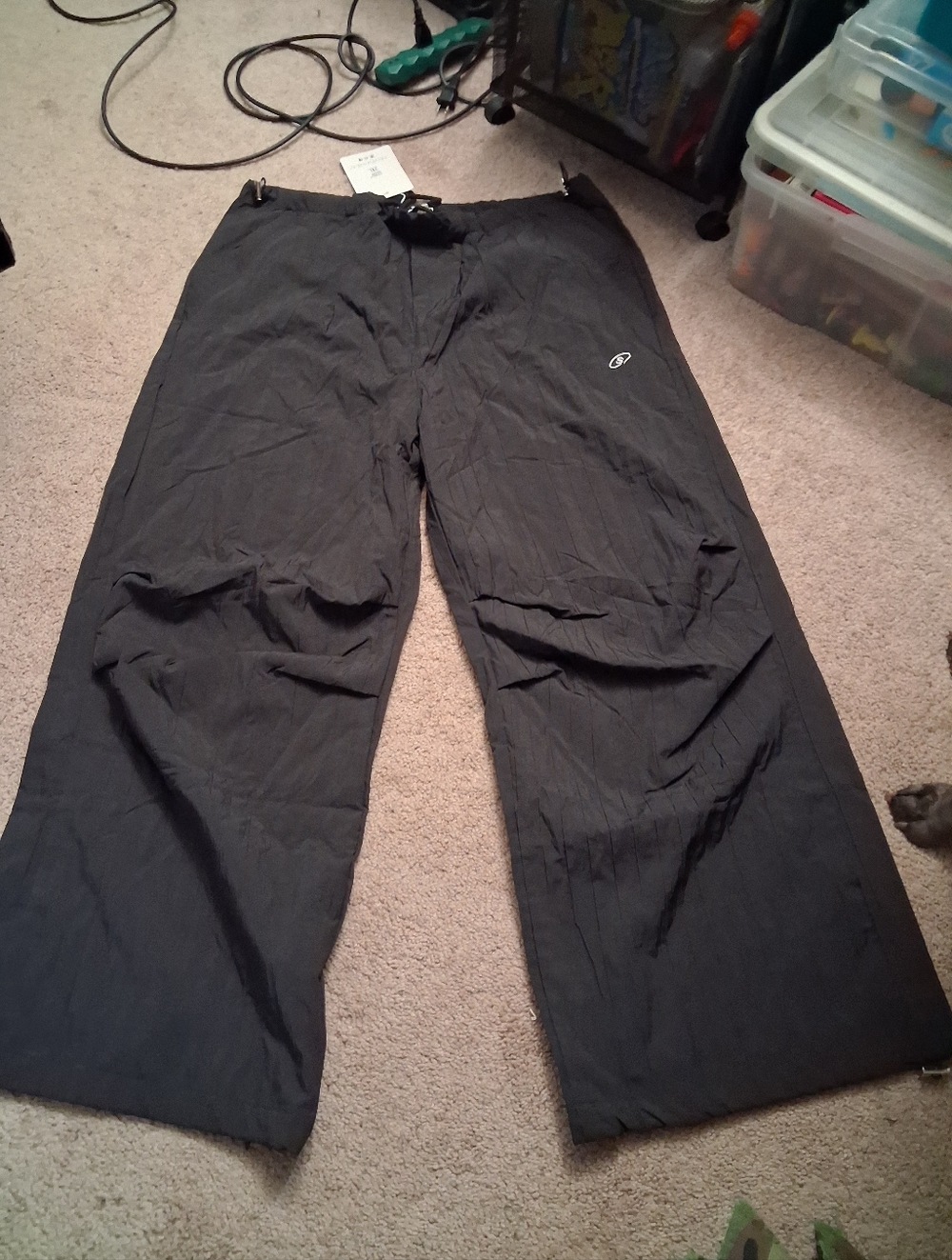 Shein Parachute Windbreaker Pants